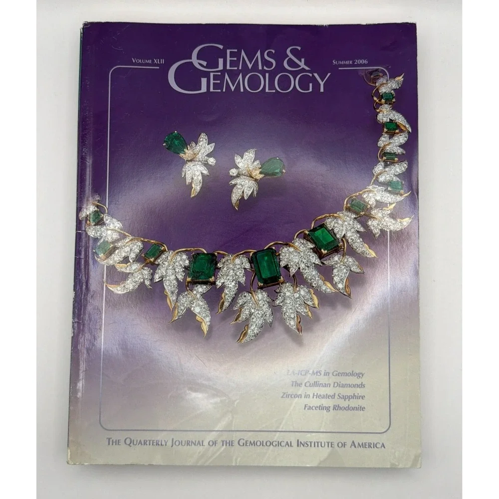 GIA Gems & Gemology Magazine Lot 11 Issues 2003-2008 Diamonds Pearls Jewelry